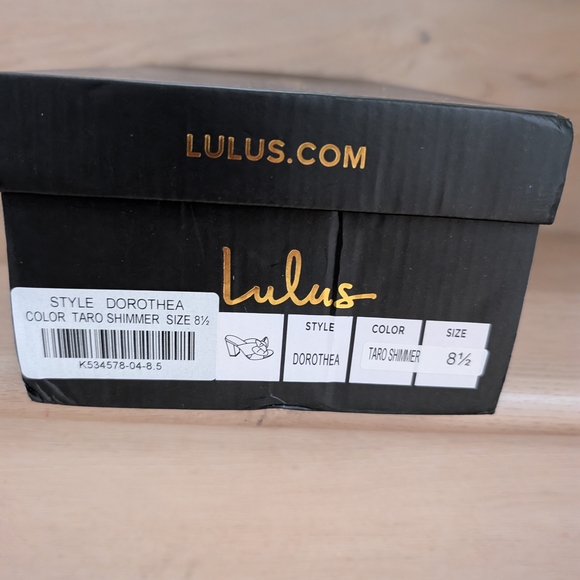 EUC Lulu's Dorothea Knotted High Heel Sandals - Picture 13 of 14